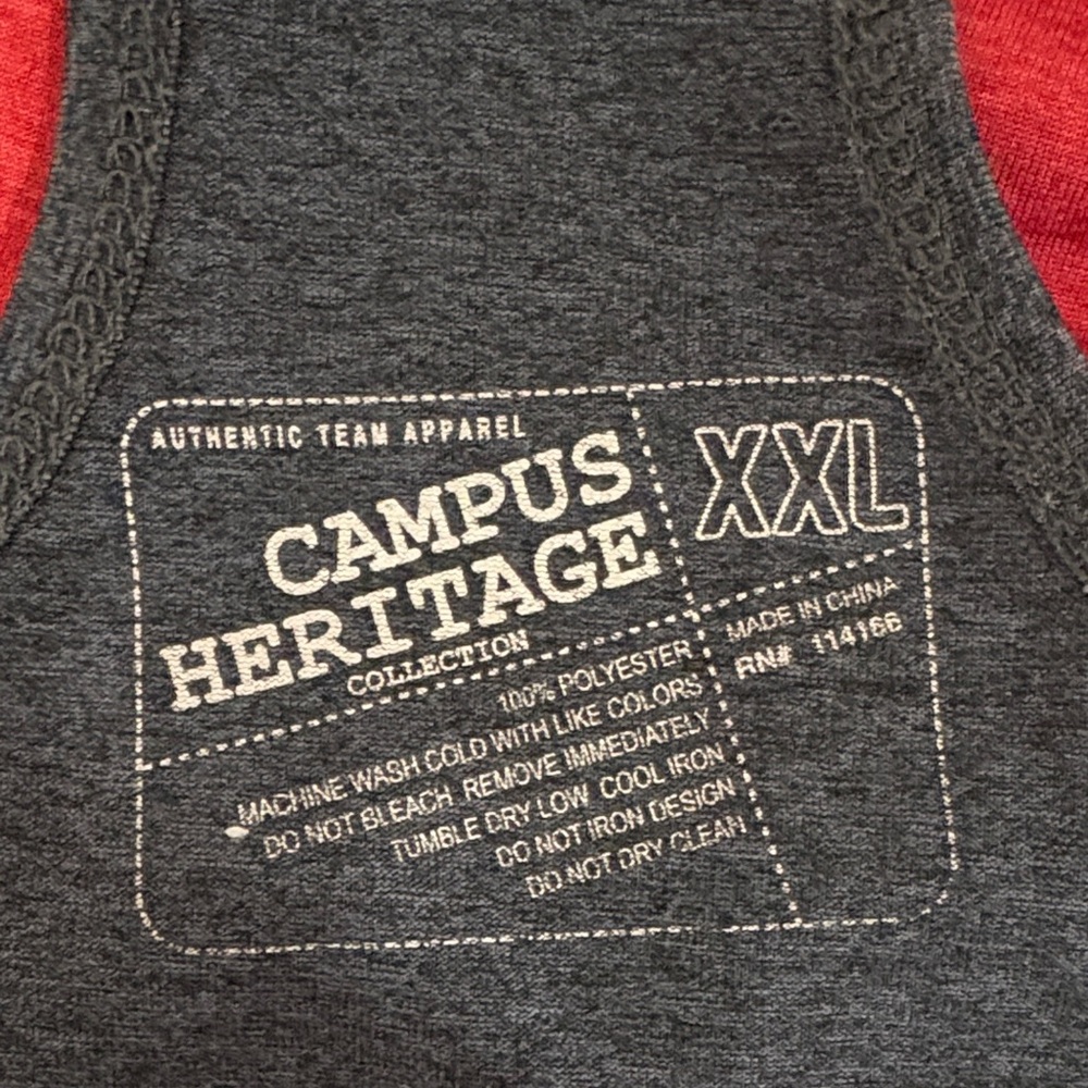 Wisconsin Women's Red Tank Top - Picture 8 of 9